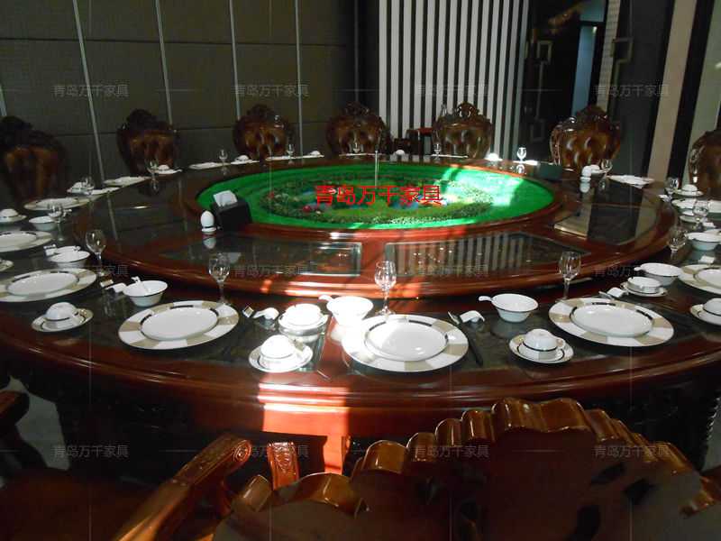  雍華庭大酒店 火鍋餐桌椅 城陽店